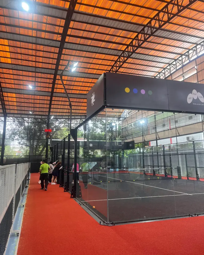 Courts under the roof